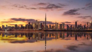 dubai skyline sunset » Coldwell Banker | Swap dubai skyline sunset