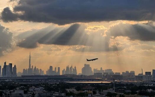 Dubai sky with clouds » Coldwell Banker | Swap Dubai sky with clouds