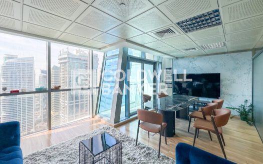 Fitted | Glass Partitions | High Floor | Lake View