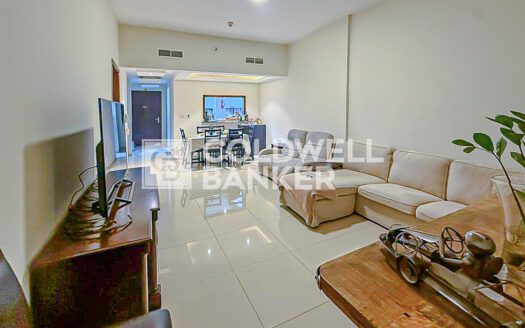 Elegant 1BR | Large Layout | With Study