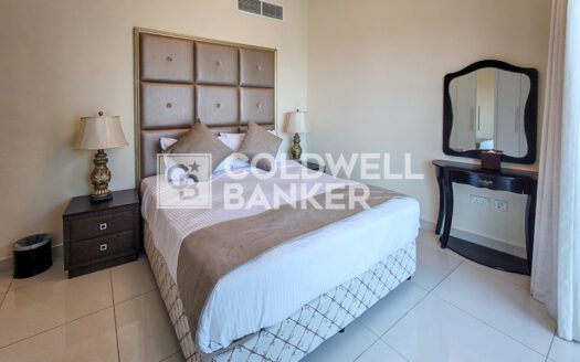 Vacant | Fully Furnished | Full Marina View