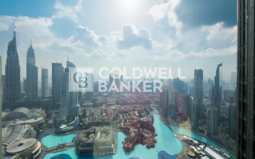 Furnished | Super High Floor | Full Fountain View