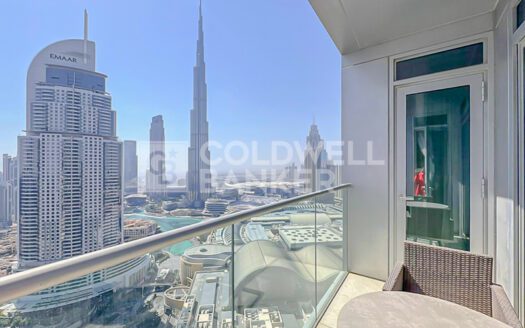Fully Furnished | Burj Khalifa View | High Floor