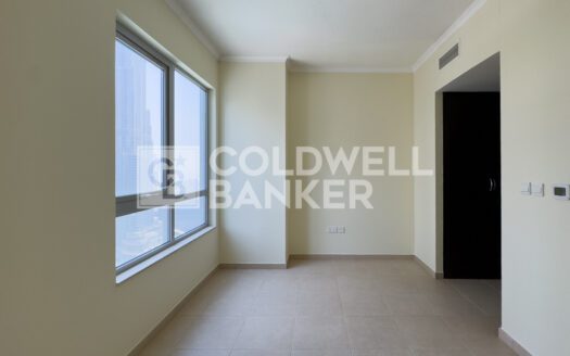 Vacant | Full Burj Khalifa and Fountain View