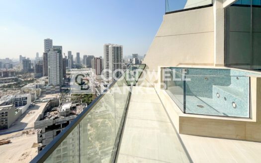 1BHK with Private Pool | High Floor | Prime Area