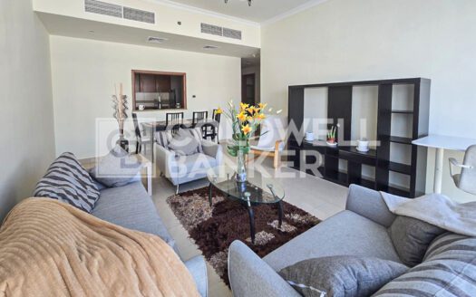 Fully Furnished | Vacant | Marina View |Near Metro