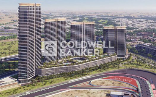 1BHK+Study Room | High Floor | Prime Area