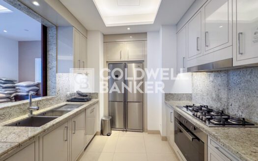 Full Burj Khalifa View | Huge Balcony | High Floor