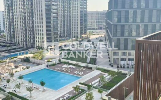Vacant | Unfurnished | Pool View