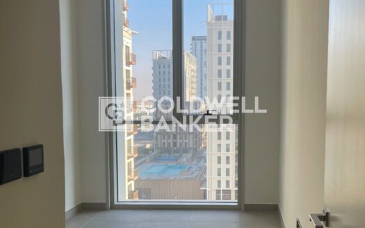 Vacant | Unfurnished | Pool View