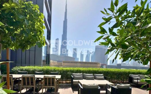 3BR+Maidroom | High Floor | Full Burj Khalifa View