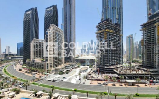 3BR+Maid | Pool and Burj Khalifa View | Tenanted