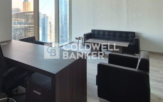 Fully Furnished Office | High Floor | Near Metro