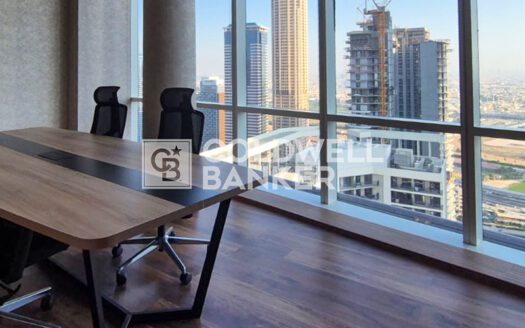 Fully Furnished Office | High Floor | Near Metro