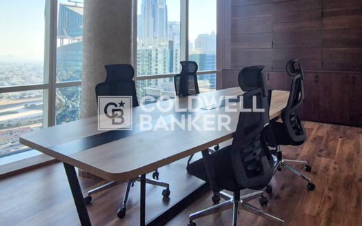 Fully Furnished Office | High Floor | Near Metro