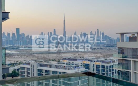 Furnished | Vacant | Lagoon and Skyline View