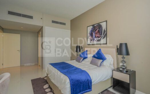 Fully Furnished | 1BR+Balcony | Golf View