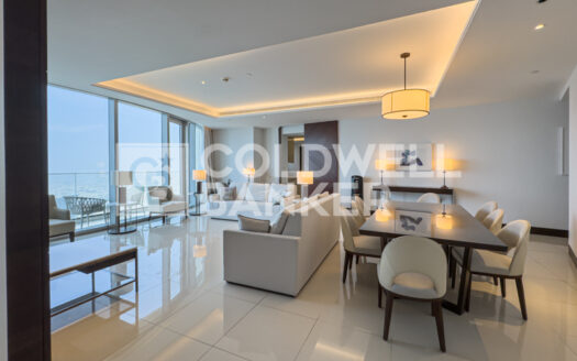 3BHK+Maid | Fully Furnished | Sea View