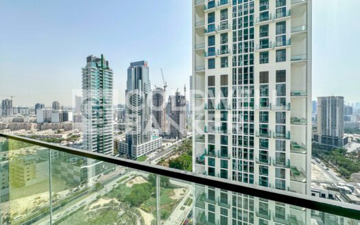 Spacious 1BR | Street View | Prime JVC