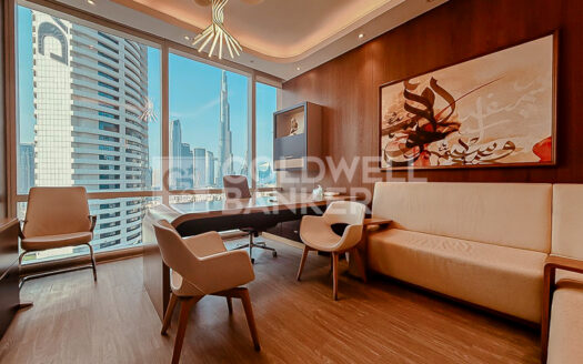 Fully Furnished | Vacant | Burj View
