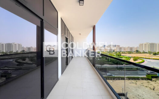 Vacant 2BR | Unfurnished | Community View