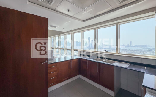 High Floor | Palm and Sea View | Spacious Layout