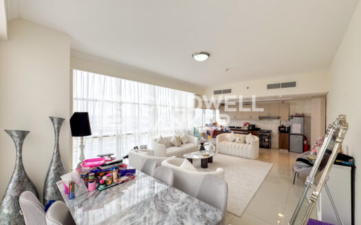 Spacious 2BR | Open Kitchen | Pool Facing Balcony