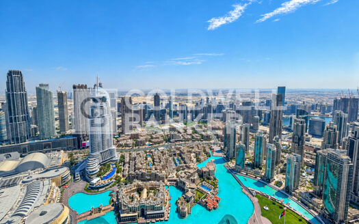 Fountain View | High Floor | 2 Bed plus Maid